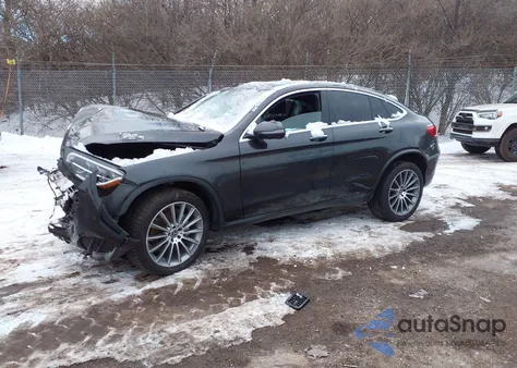 2021 Mercedes-Benz Glc 300 4Matic Coupe from USA, damaged, VIN W1N0J8EB1MF918891